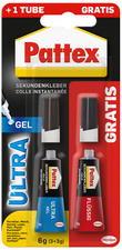 Pattex Sekundenkleber Ultra Gel, 3 g Tube