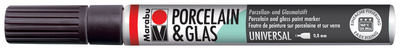 Marabu Marker Porcelain & Glas Painter, schwarz