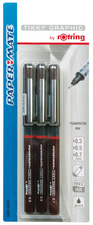 rotring Faserfeinschreiber Tikky Graphic 3er Set