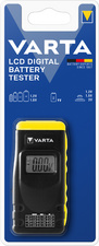 VARTA Batterie-/Akku-Tester, mit LCD Anzeige, schwarz