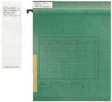 LEITZ Blanko-Beschriftungsschildchen, (B)50 x (H)15 mm, weiß