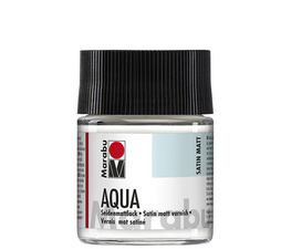 Marabu Seidenmattlack Aqua, seidenmatt, 50 ml, im Glas