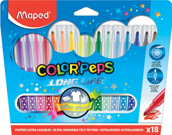 Maped Fasermaler COLORPEPS, 24er Kartonetui