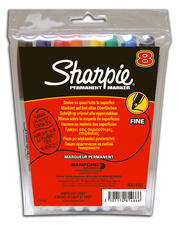 Sharpie Permanent-Marker FINE, 4er Etui