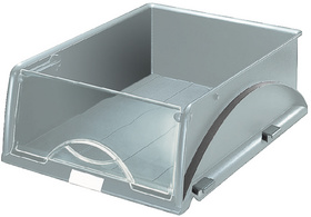 LEITZ Ablagekorb Sorty, DIN A4/C4, grau