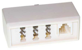 shiverpeaks BASIC-S Telefon-Adapter, TAE-F Stecker -