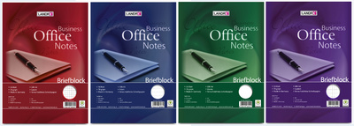 LANDRÉ Briefblock 'Business Office Notes', DIN A4, kariert