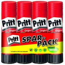 Pritt Klebestift 4 x 22g im Spar-Pack, lösemittelfrei