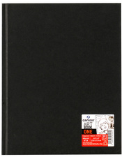 CANSON Skizzenbuch ARTBOOK ONE, 279 x 356 mm, schwarz