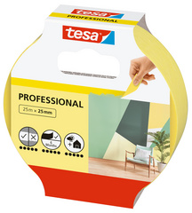 tesa Maler Krepp Precision Indoor Abdeckband, 38 mm x 25 m