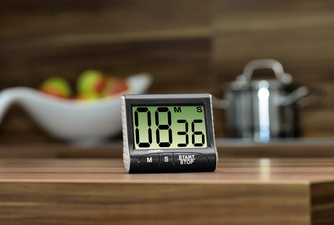 xavax Kurzzeitwecker Countdown, digital, schwarz