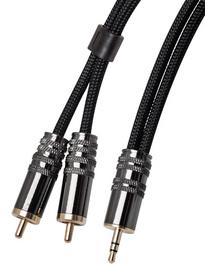 shiverpeaks PREMIUM-LINE Audiokabel, 2 x Cinchstecker -