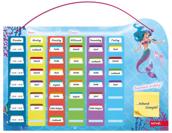 ROTH Klipp & Klar Stundenplan Steck-Fix Tyrannosaurus