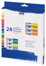 KREUL Acrylfarbe el Greco, 12 ml, 24er-Set