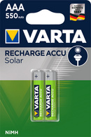 VARTA NiMH Akku 'Rechargeable Accu Solar', Micro (AAA/HR03)