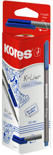 Kores Fineliner 'K-Liner', Strichstärke: 0,4 mm, blau