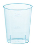 PAPSTAR Kunststoff-Schnapsglas, 4 cl, grün transparent