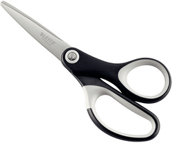 LEITZ Schere Titan, spitz, Länge: 150 mm, blau