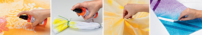 Marabu Textilsprühfarbe Fashion-Spray, Set TROPICAL ISLAND