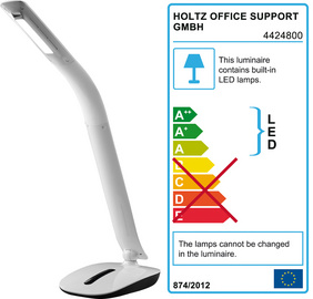 magnetoplan LED Tischleuchte Exo, weiß