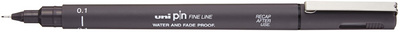 uni-ball Fineliner PIN 04200 N, schwarz