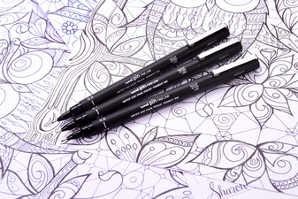 uni-ball Fineliner PIN 01200 GF, dark grey