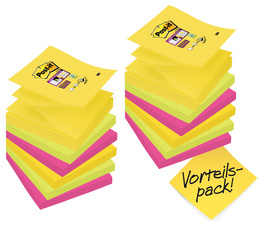 Post-it Haftnotizen Super Sticky Z-Notes, 76 x 76 mm, Rio