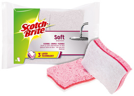 Scotch-Brite Reinigungsschwamm Soft Triple Layer