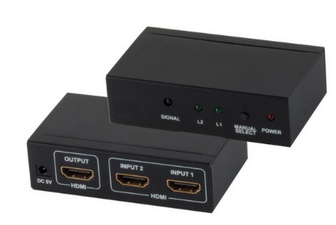 shiverpeaks PROFESSIONAL HDMI Switch, 2 Eingänge