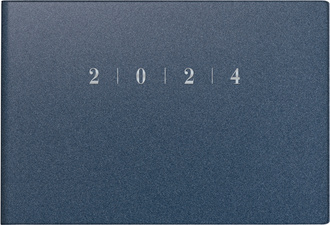 rido idé Taschenkalender 'Septimus Reflection' 2021, blau
