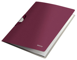 LEITZ Klemmhefter ColorClip Style, DIN A4, PP, satin-schwarz