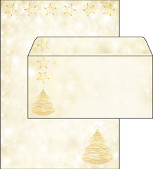 sigel Weihnachts-Motiv-Papier 'Graceful Christmas', A4