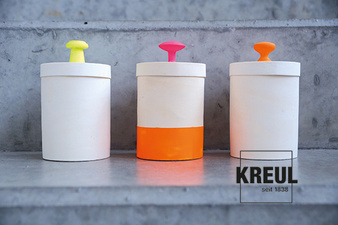 KREUL Acryl-Neonfarbe im Glas, neonorange, 50 ml