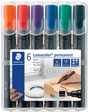 STAEDTLER Lumocolor Permanent-Marker 350, 8er Etui