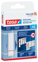 tesa Powerstrips Klebestreifen für Fliesen und Metall