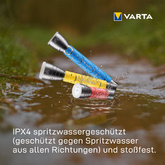 VARTA LED-Taschenlampe Outdoor Sports F20, 2 AA