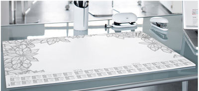 sigel Papier-Schreibunterlage 'Design', (B)595 x (H)410 mm