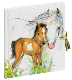 PAGNA Tagebuch Kleines Pony, 128 Blatt