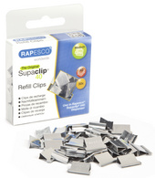 RAPESCO Dokumentenclips Supaclip 40, Edelstahl, rosa