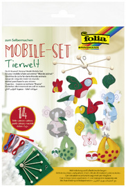 folia Mobile-Set 'Tierwelt', 14-teilig