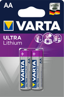 VARTA Lithium Batterie ULTRA LITHIUM, Mignon (AA), 2er