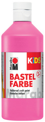 Marabu KiDS Bastelfarbe, 500 ml, magenta 014