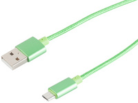 shiverpeaks BASIC-S USB 2.0 Kabel, USB-A - Micro USB-B, pink