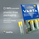 VARTA NiMH Akku RECHARGE ACCU Recycled, Micro AAA, 800 mAh