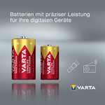 VARTA Alkaline Batterie LONGLIFE Max Power, Mono (D/LR20)