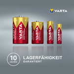 VARTA Alkaline Batterie LONGLIFE Max Power, Mono (D/LR20)