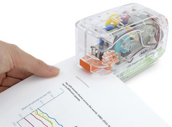 RAPESCO Elektrisches Heftgerät 626EL, transparent