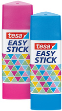 tesa ecoLogo Easy Stick Klebestift, 2 x 12g, farbig sortiert