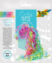 folia Papierlocken 'Curly Paper', gold