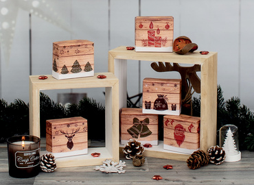 ROTH Adventskalender 24 Adventsboxen Hygge-Style